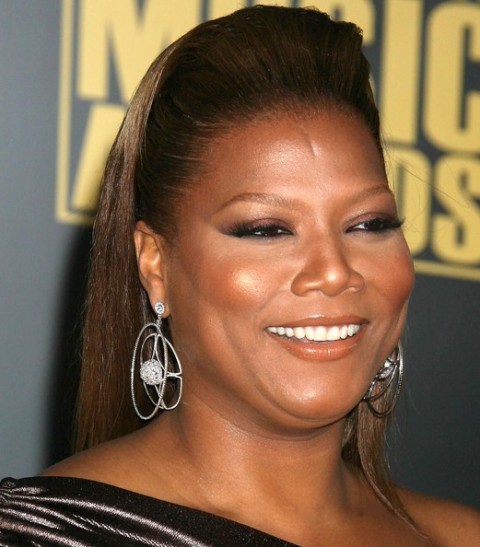 rockabilly hairstyles for short hair. Queen Latifah long hairstyle
